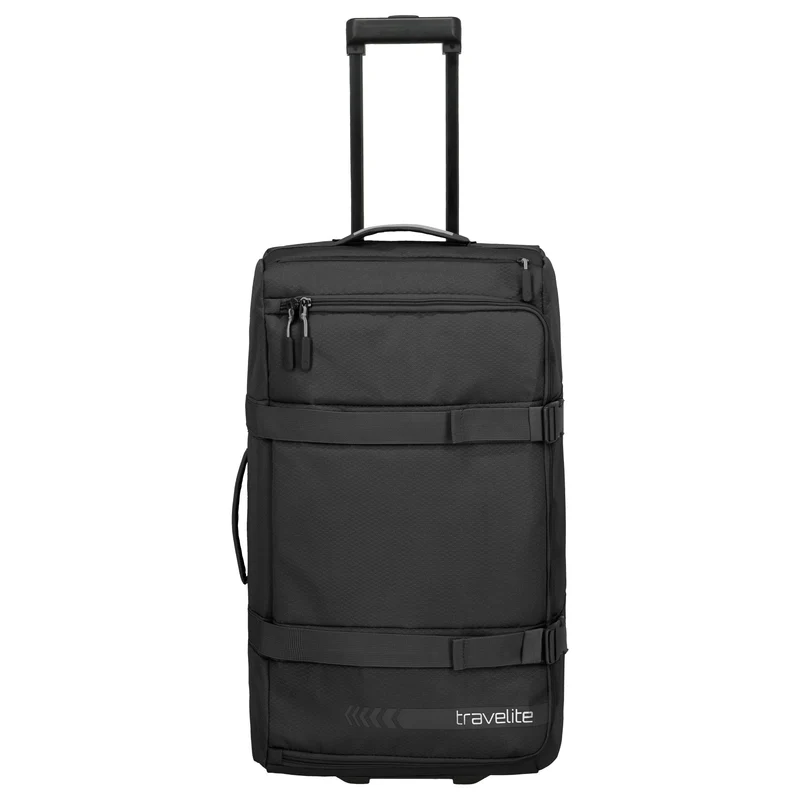 Travelite Kick Off - Rollenreisetasche L 68 cm (schwarz)