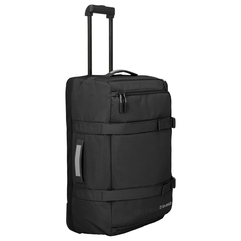 Travelite Kick Off - Rollenreisetasche L 68 cm (schwarz)