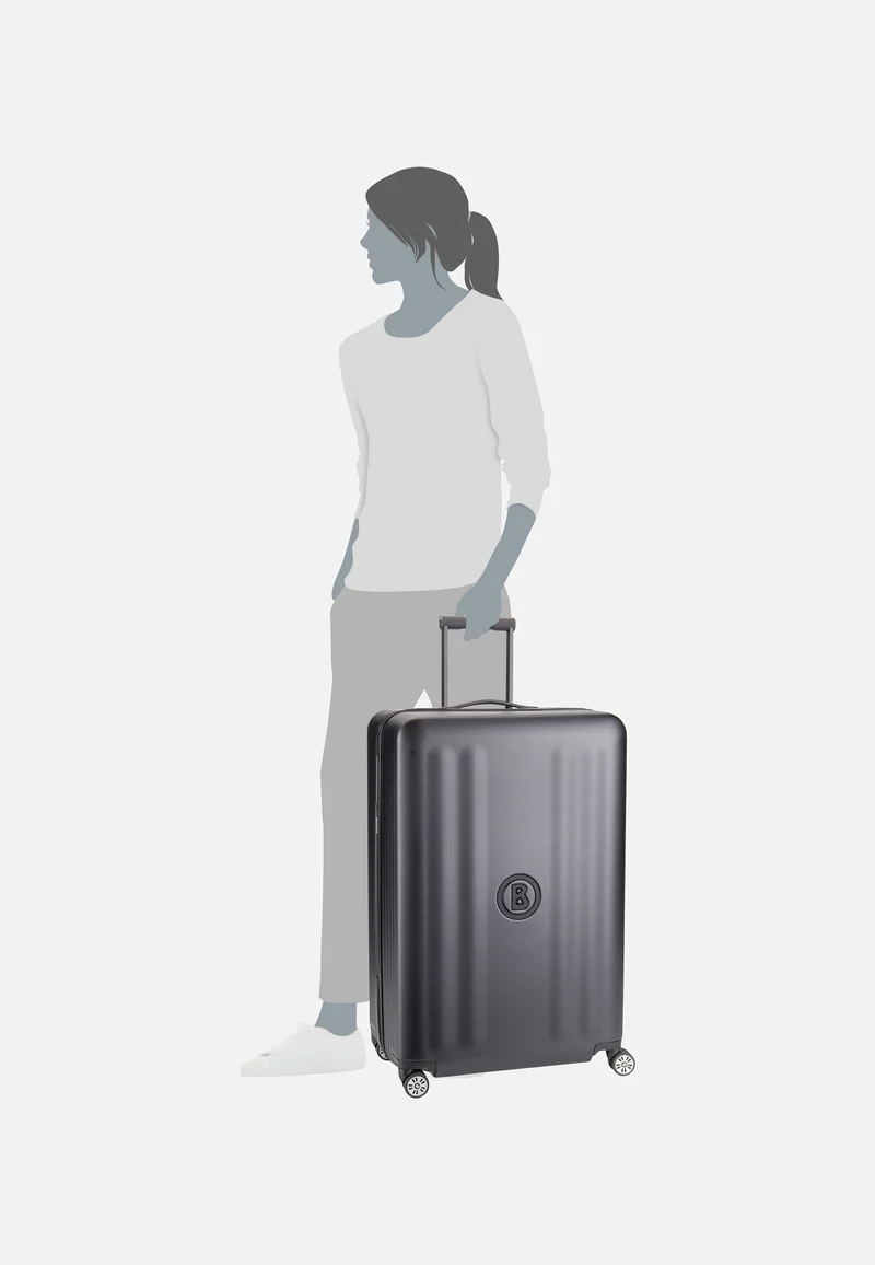 Piz Tamaro C75 Trolleycase LVZ 4W Black - Koffer