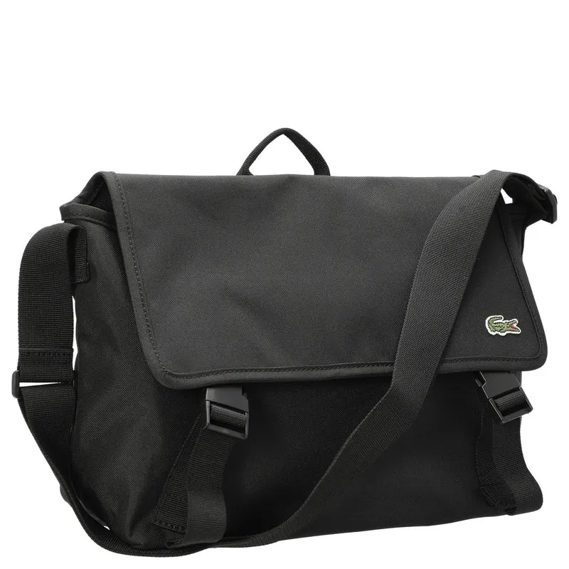 Lacoste Neocroc - Messenger Bag 14" 32.5 cm (noir)