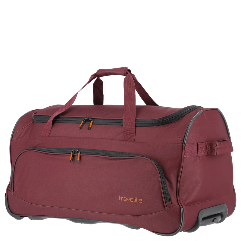Travelite Basics Fresh - Rollenreisetasche 89L 71 cm (bordeaux)