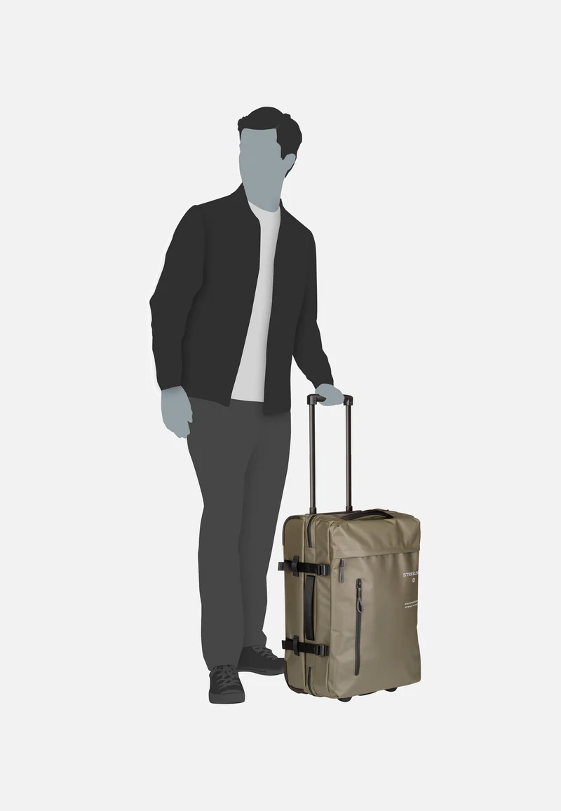 Stockwell 2.0 C55 Trolleycase SVZ Khaki - Koffer