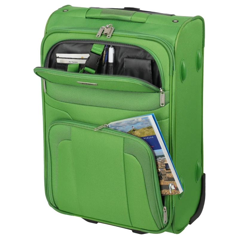 paklite Orlando - 2-Rollen-Kabinentrolley S 53 cm (grün)