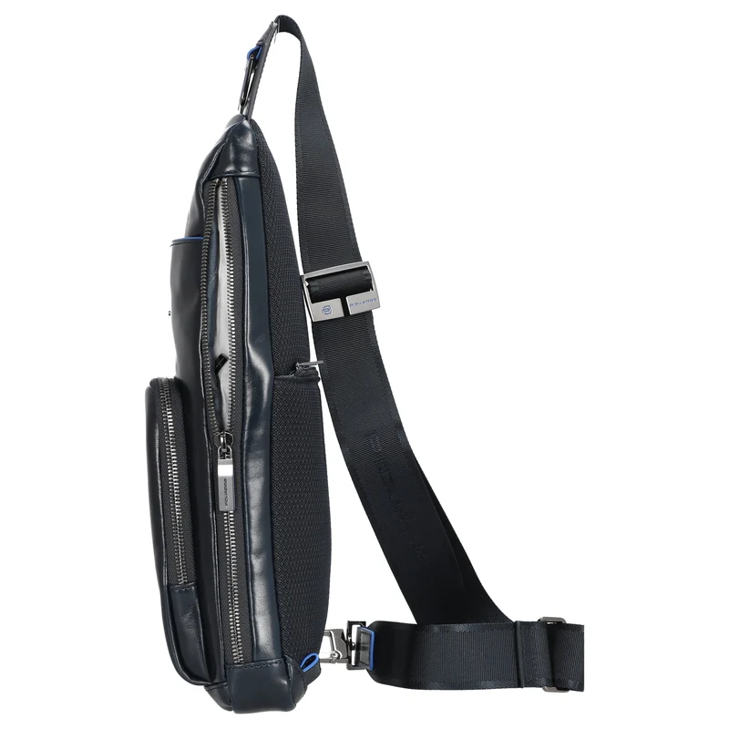 Piquadro Blue Square - Umhängetasche 36 cm (blue)