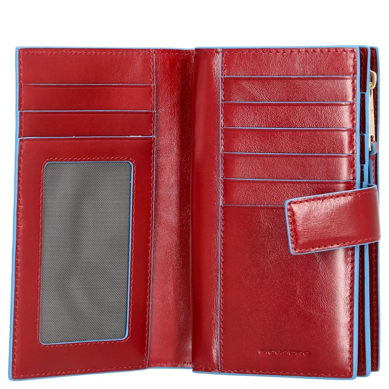 Piquadro Blue Square - Damengeldbörse 12cc 15.5 cm (red)