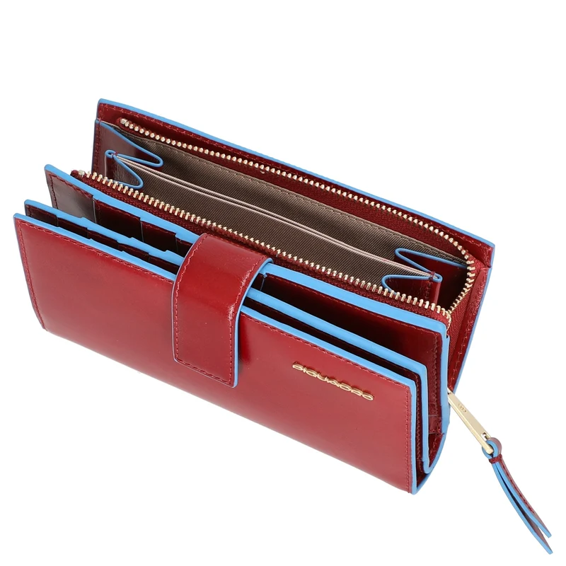Piquadro Blue Square - Damengeldbörse 12cc 15.5 cm (red)