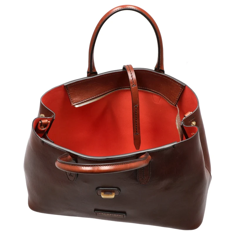 The Bridge Dalston - Shopper Leder 36 cm (marrone)