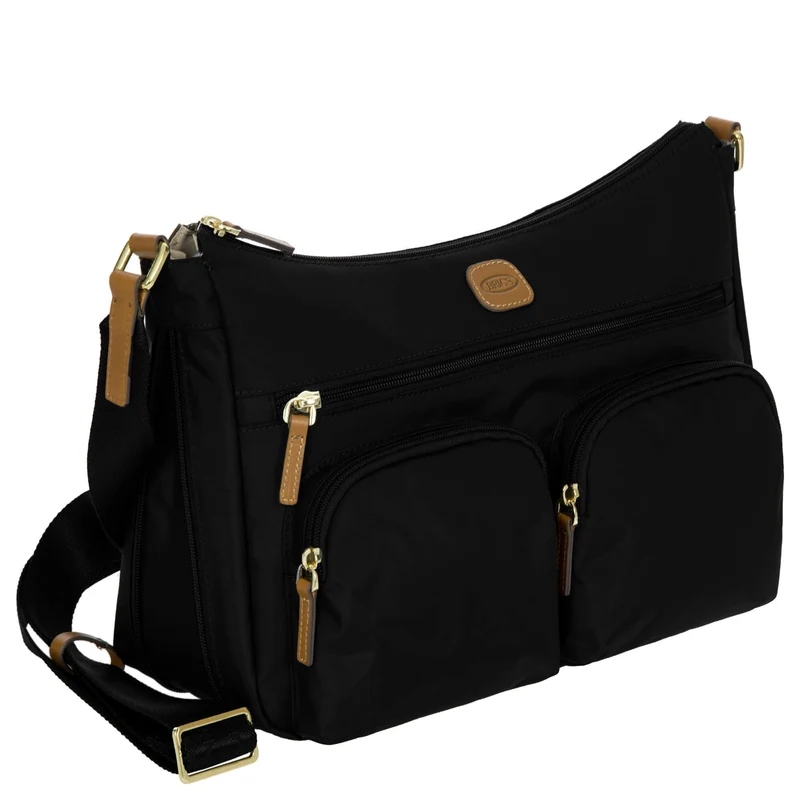 Brics X-Bag Shopper M - Schultertasche 34 cm (black)