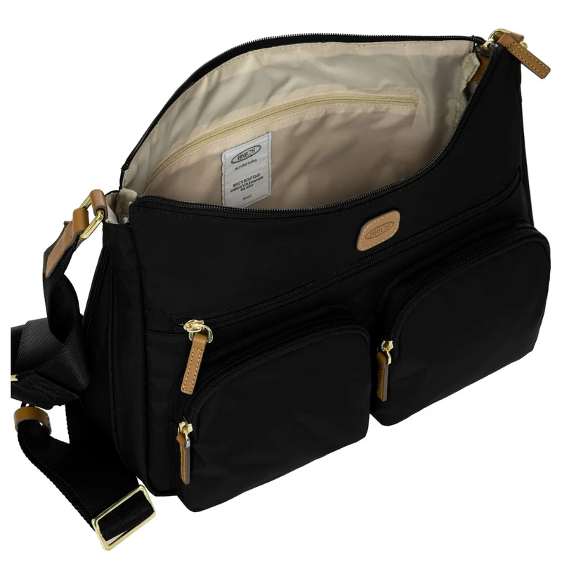 Brics X-Bag Shopper M - Schultertasche 34 cm (black)