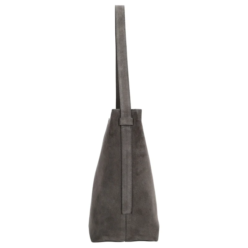 abro Cosmo Suede - Beuteltasche 39 cm (grey)
