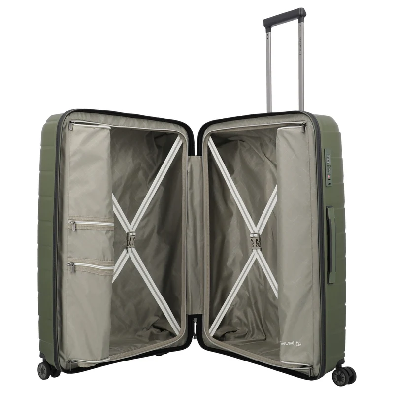 Travelite Air Base - 4-Rollen-Trolley 77 cm L (olive)
