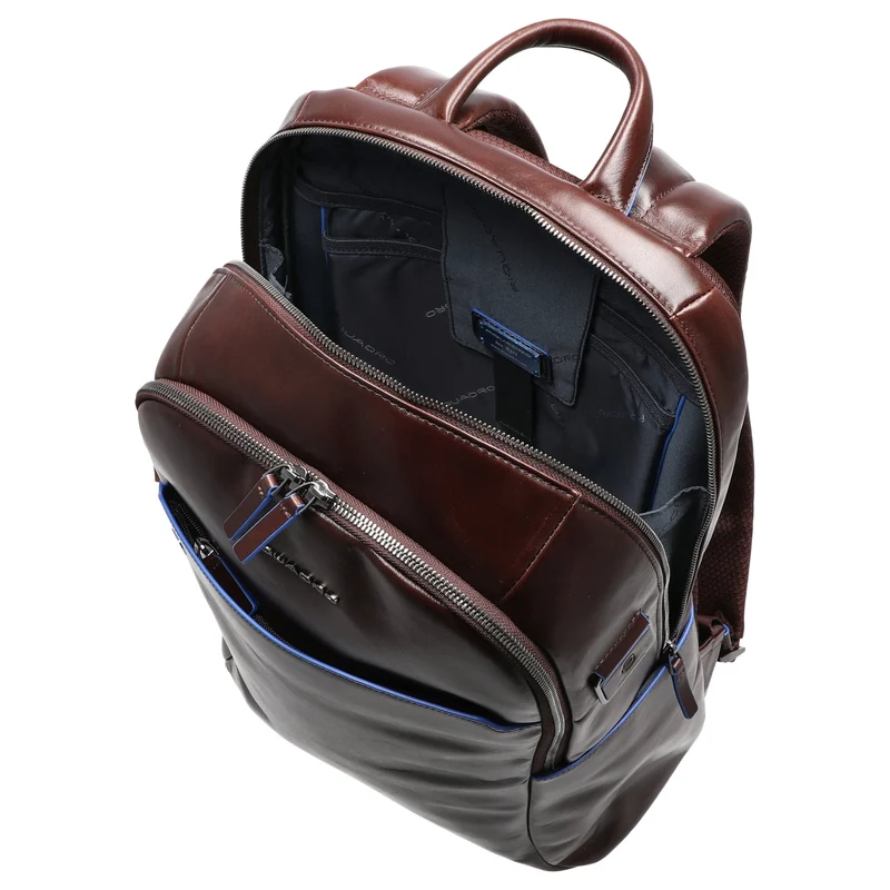 Piquadro Blue Square 19 - Rucksack 15.6" 43 cm (mahogany)
