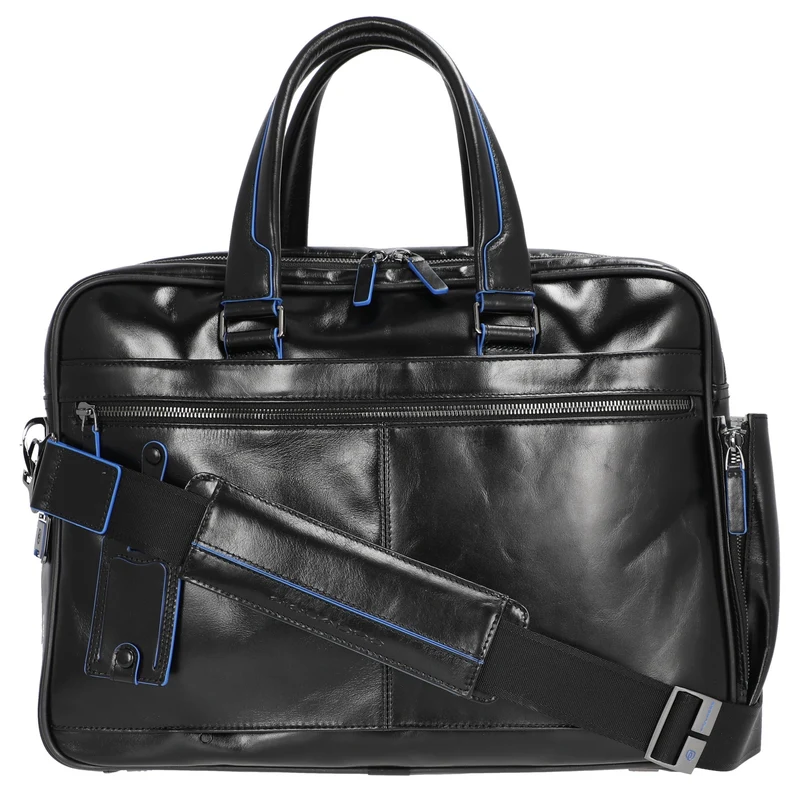 Piquadro Blue Square - Aktentasche 15" 41 cm erw. (black)