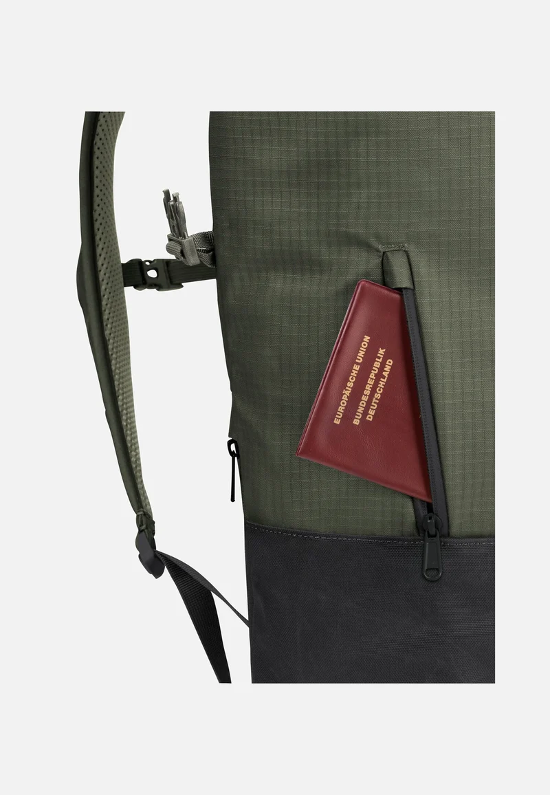 CityGo 18 Khaki - Rolltop Rucksack