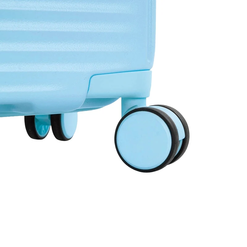 Heys Pastel - 4-Rollen-Trolley Set 3tlg. erw. (blue)
