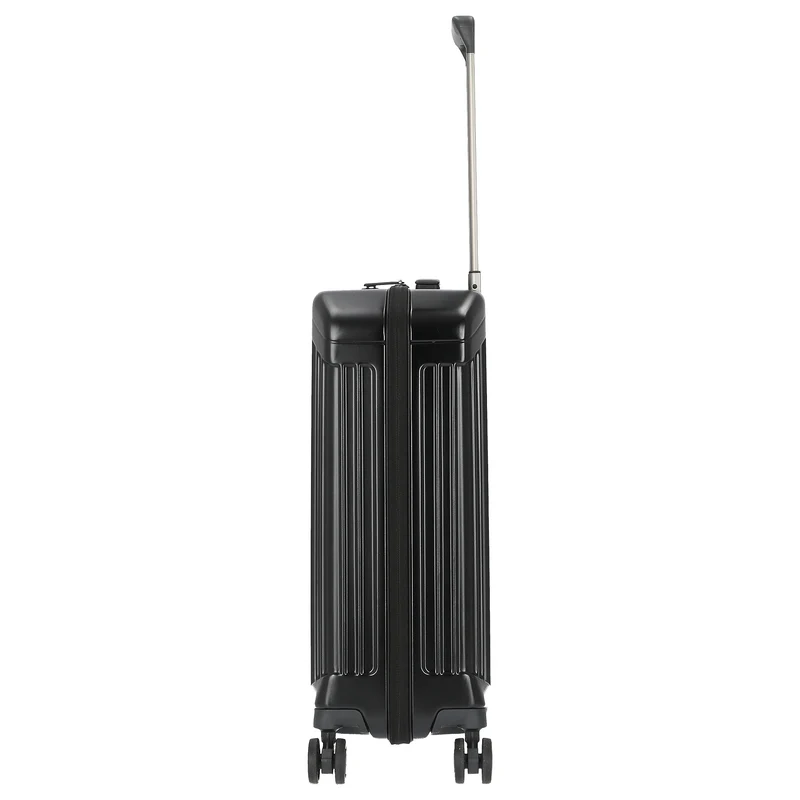 Piquadro PQ-Light - Ultra Slim 4-Rollen-Kabinentrolley 55 cm (matt black)