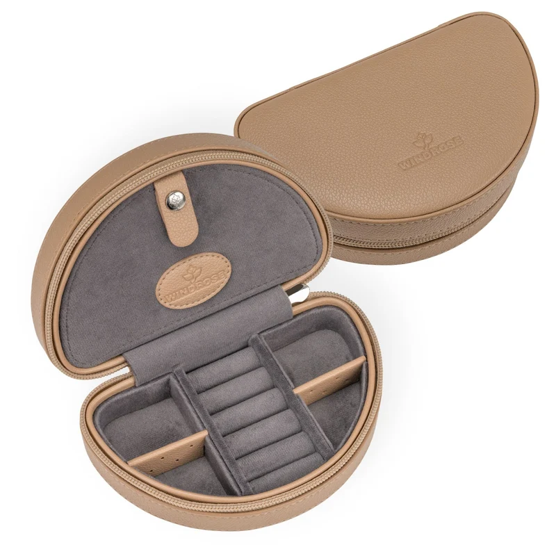 Windrose Marvella - Schmucketui 16 cm (camel)
