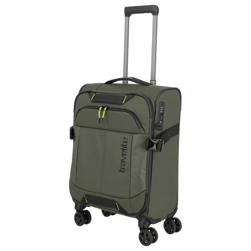 Travelite Briize - 4-Rollen-Kabinentrolley S 55 cm (khaki)
