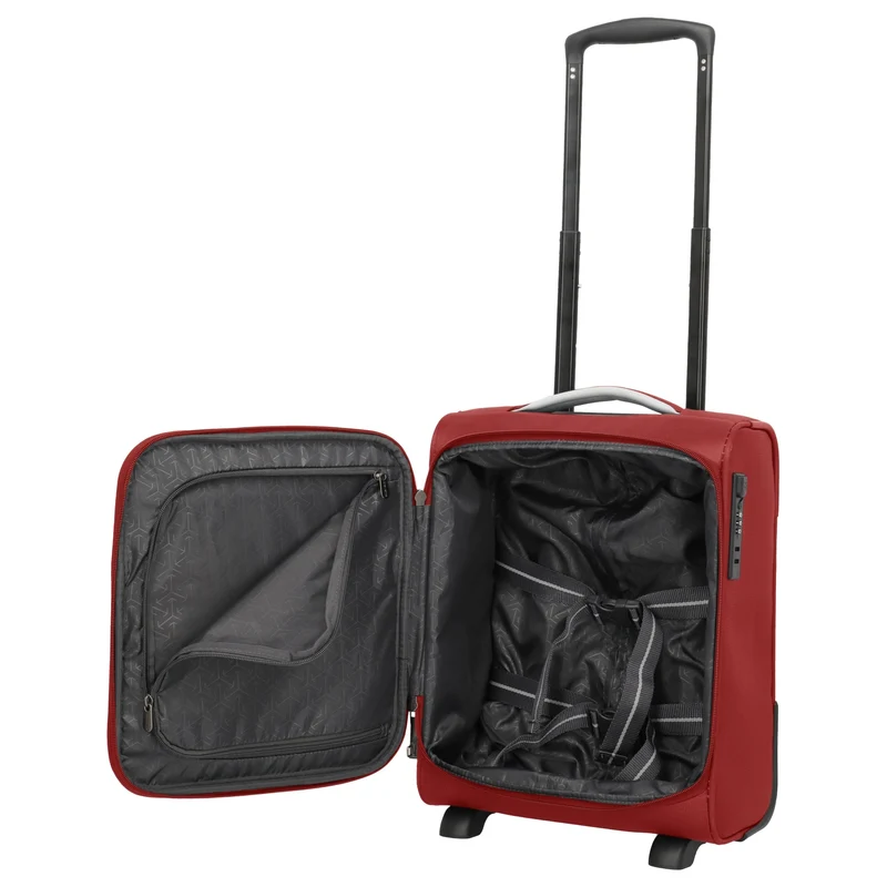 Travelite Jetpack Easy - 2-Rollen-Trolley S 40 cm (rot)
