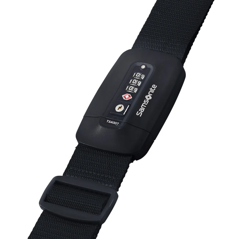 Samsonite Ta Revolution Strap/TSA Lock - Koffergurt 180 cm (black)