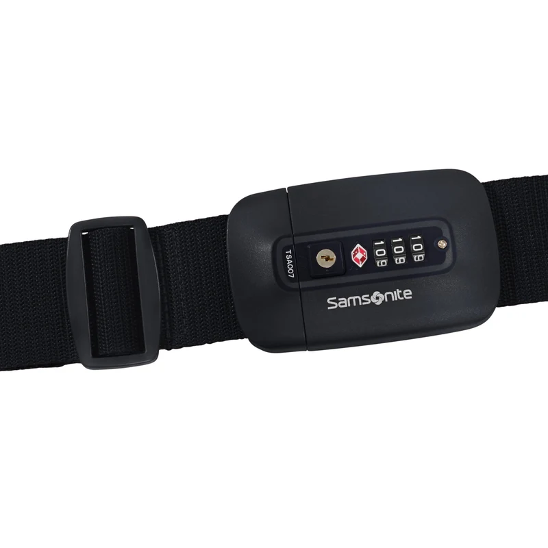 Samsonite Ta Revolution Strap/TSA Lock - Koffergurt 180 cm (black)