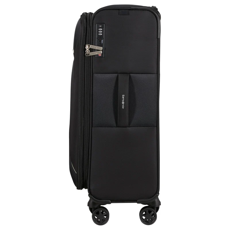 Samsonite Base Breeze - 4-Rollen Trolley 67 cm erw. (black)