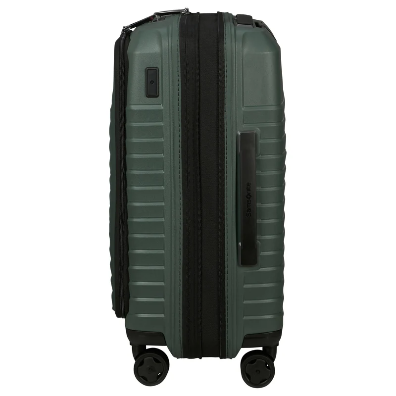 Samsonite Intuo Easy Access - 4-Rollen-Kabinentrolley mit Laptopfach 15.6" 55 cm erw. (olive green)