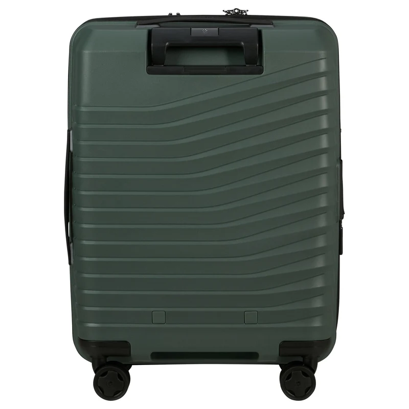 Samsonite Intuo Easy Access - 4-Rollen-Kabinentrolley mit Laptopfach 15.6" 55 cm erw. (olive green)