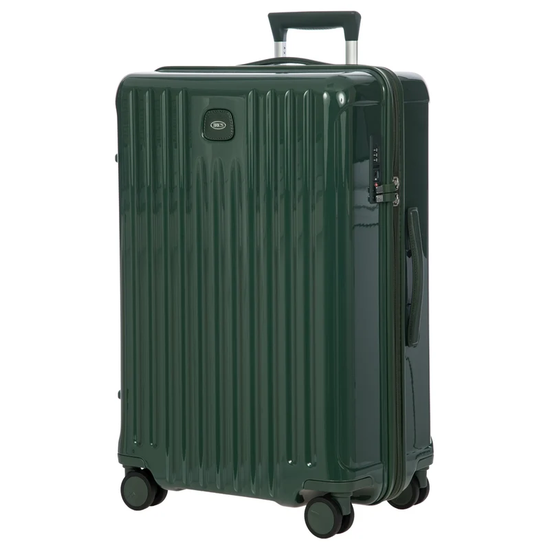 Brics Positano - 4-Rollen-Trolley M 69 cm erw. (emerald green)
