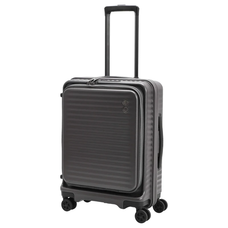 Echolac Celestra FA - 4-Rollen-Kabinentrolley 14" S 55 cm erw. USB (dark grey)