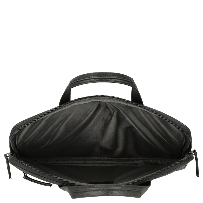 D&N Business Line - Aktentasche 40 cm Leder (black)