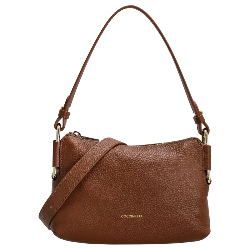 Coccinelle Rebekka - Schultertasche 23 cm (cognac)