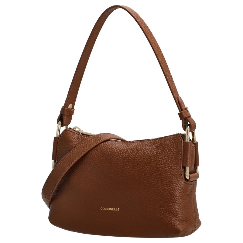 Coccinelle Rebekka - Schultertasche 23 cm (cognac)