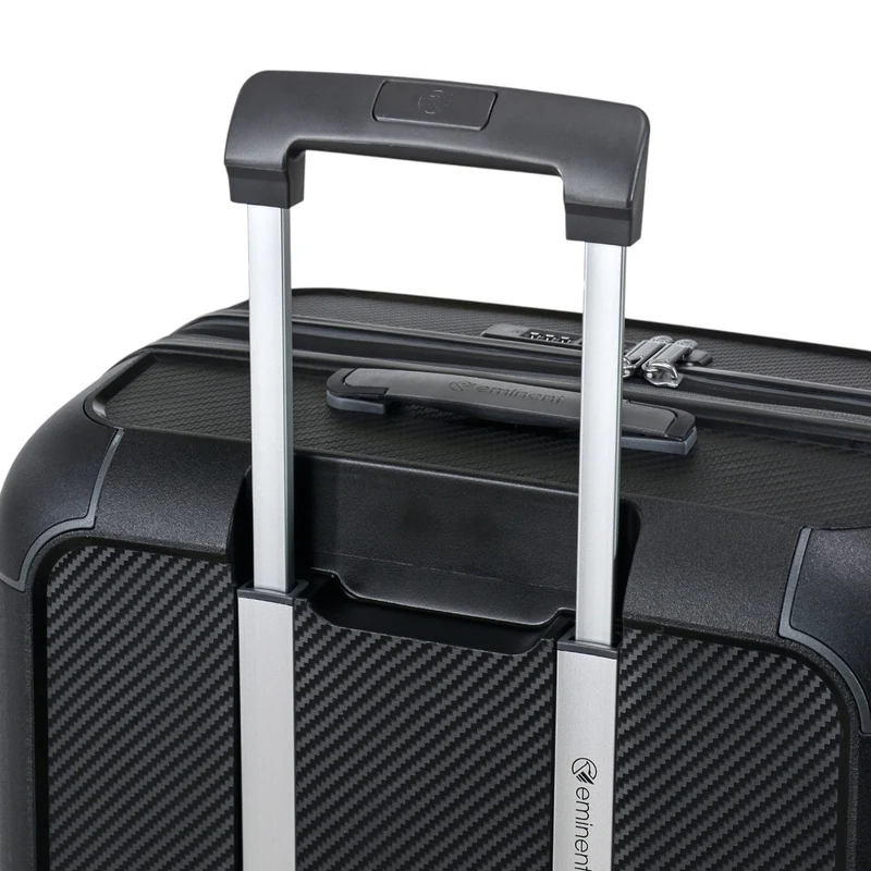 Eminent AEGIS - 4-Rollen-Kabinentrolley 55 cm erw. (midnight black)