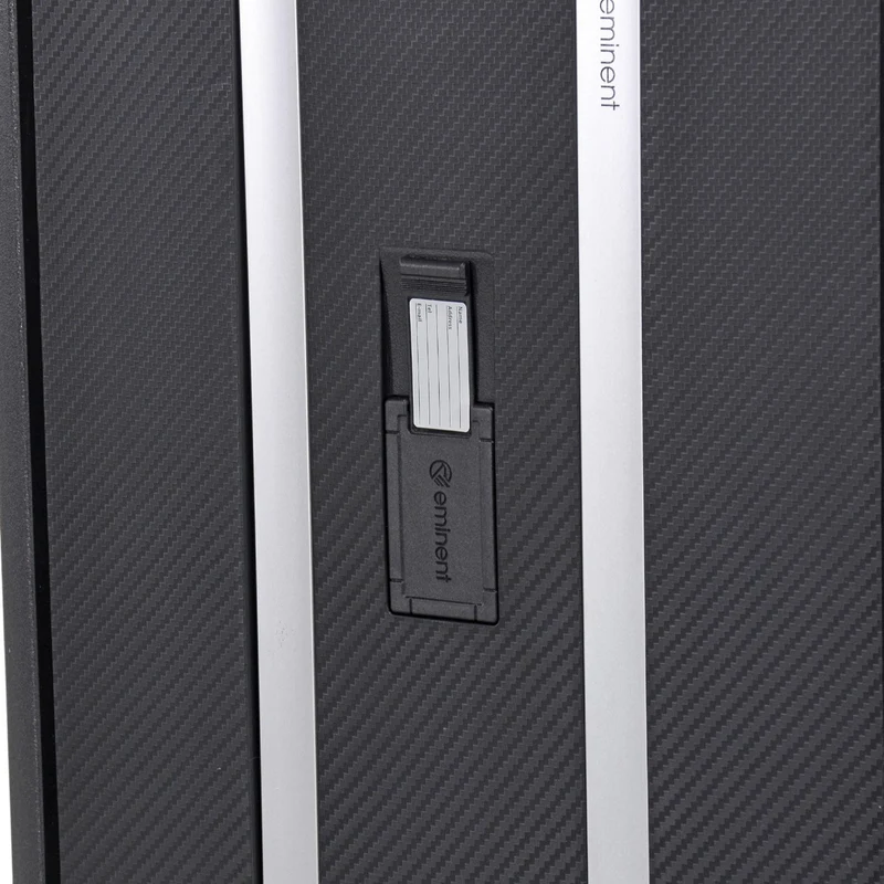 Eminent AEGIS - 4-Rollen-Kabinentrolley 55 cm erw. (midnight black)