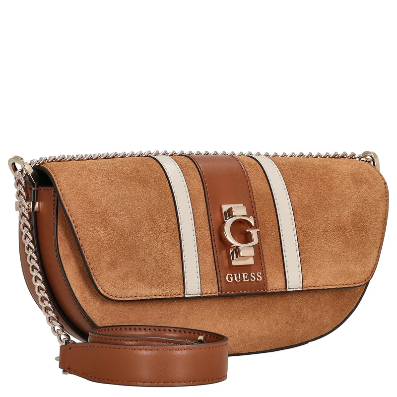 Guess Erenia Convertible Xbody - Umhängetasche 26 cm (cognac multi)