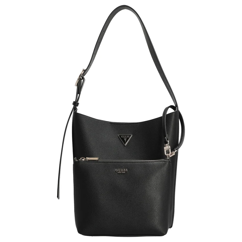 Guess Meridian II Bucket - Beuteltasche mit herausnehmbarer Pouch (black)