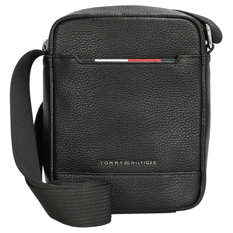 Tommy Hilfiger Central Mini Reporter - Umhängetasche 20.6 cm (schwarz)