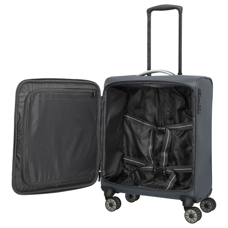 Travelite Jetpack Max - 4-Rollen-Trolley S 55 cm (anthracite)