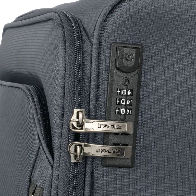 Travelite Jetpack Max - 4-Rollen-Trolley S 55 cm (anthracite)