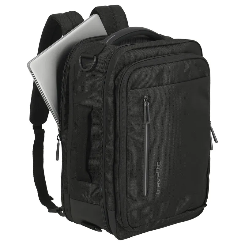 Travelite Crosslite - Bordtasche/Rucksack S 40 cm (schwarz)