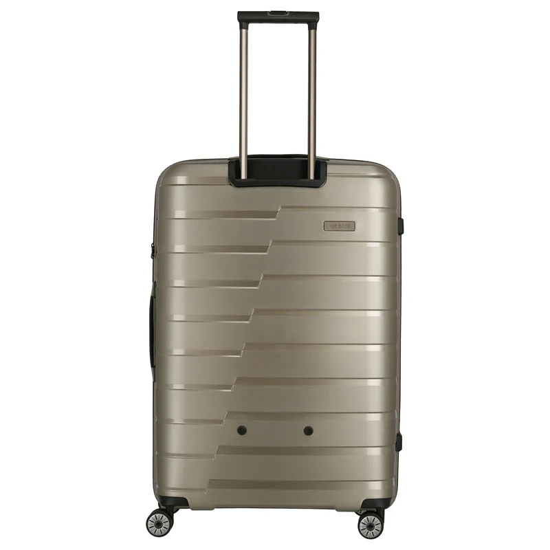 Travelite Air Base - 4-Rollen-Trolley Set 3tlg. L/M/S Vortasche (champagner)