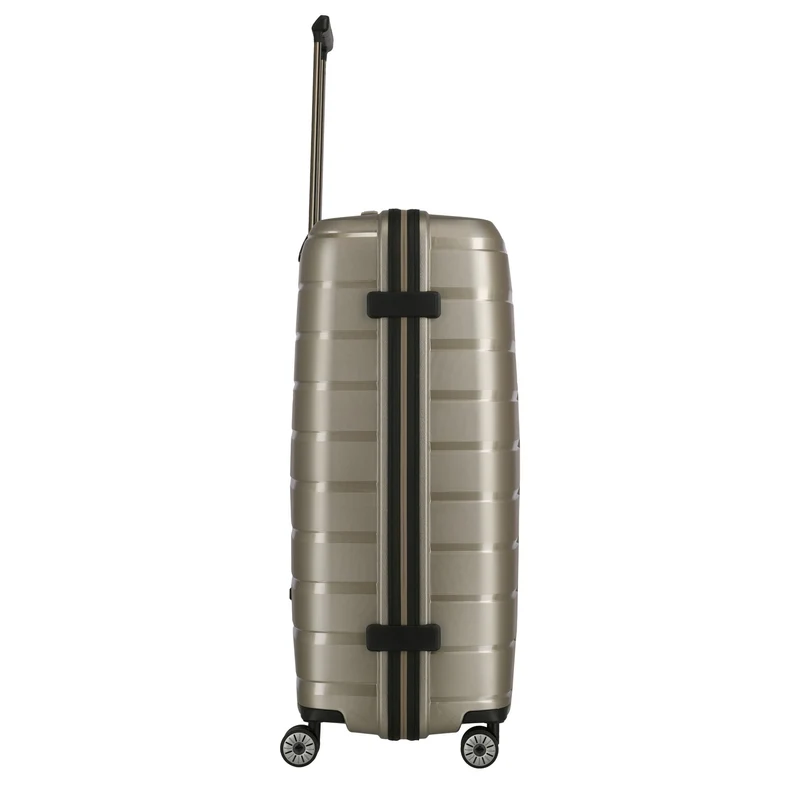 Travelite Air Base - 4-Rollen-Trolley Set 3tlg. L/M/S Vortasche (champagner)