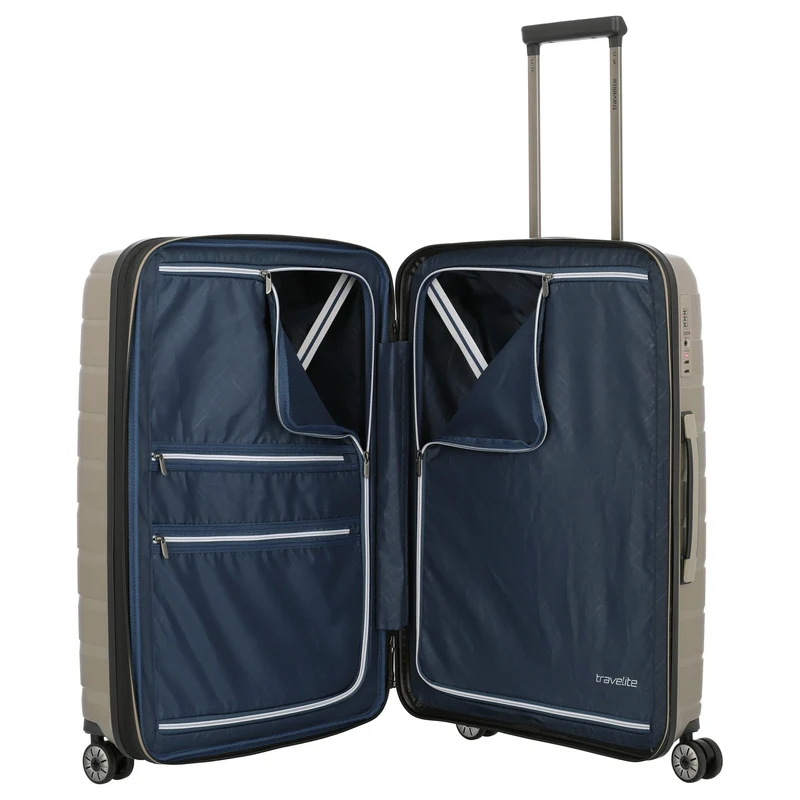 Travelite Air Base - 4-Rollen-Trolley 67 cm M erw. (champagner)