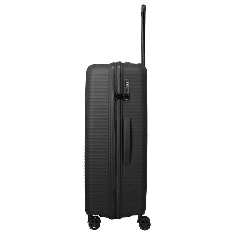 Travelite Air Stripe - 4-Rollen-Trolley 77 cm (black)