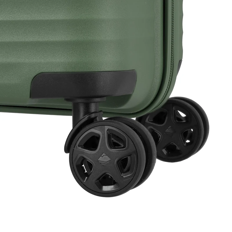 Travelite Air Stripe - 4-Rollen-Kabinentrolley 55 cm (green)