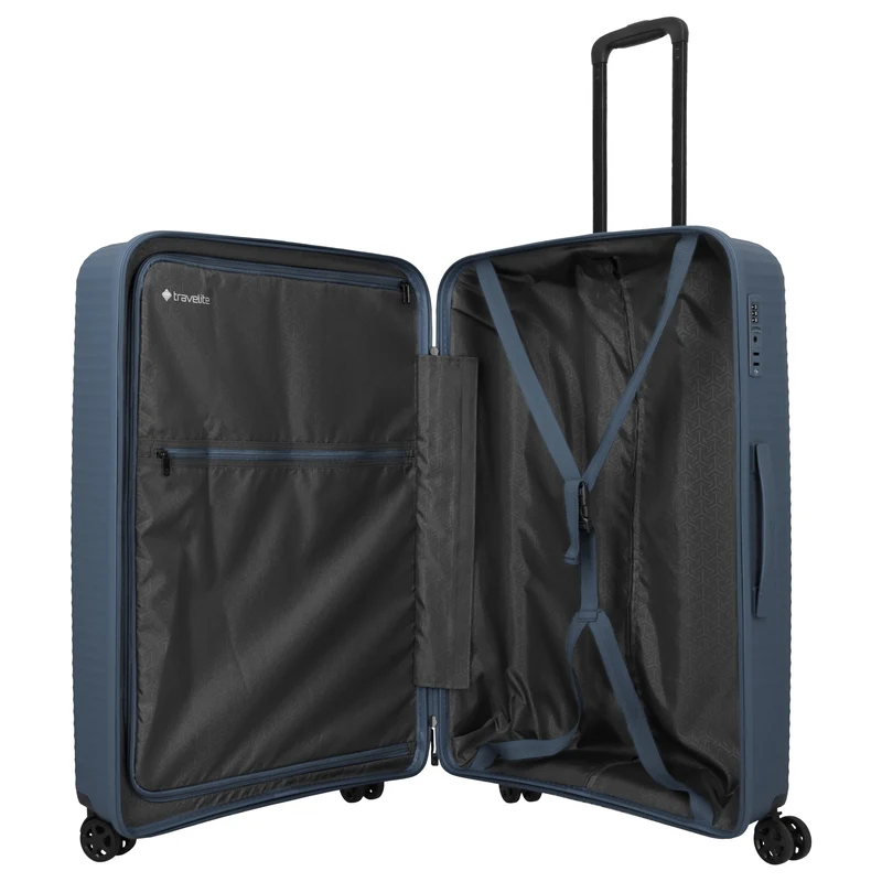 Travelite Air Stripe - 4-Rollen-Trolley 77 cm (navy)