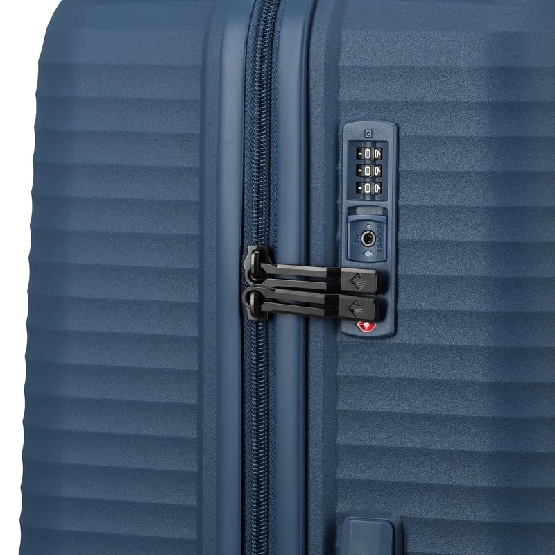 Travelite Air Stripe - 4-Rollen-Trolley 77 cm (navy)
