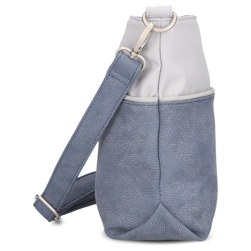 zwei Jana J8 - Schultertasche 27 cm (nubuk-sky)