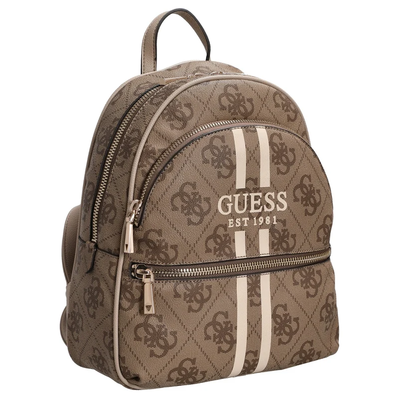 Guess Manhattan II Backpack L - Rucksack L (latte logo)